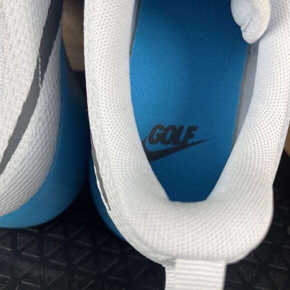 Nike Roshe 2 G Spikeless Golf Men's Size 8 Blue Lightning / Gray Lace Up Shoes - Picture 6 of 10